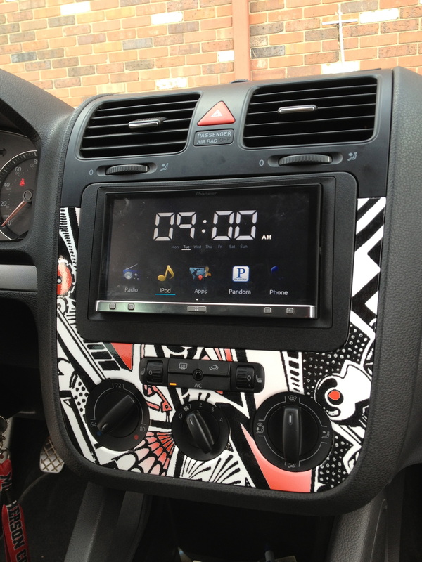 vehicle dashboard wrap