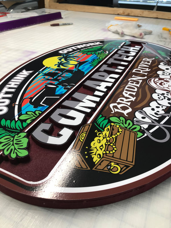dimensional CNC signs