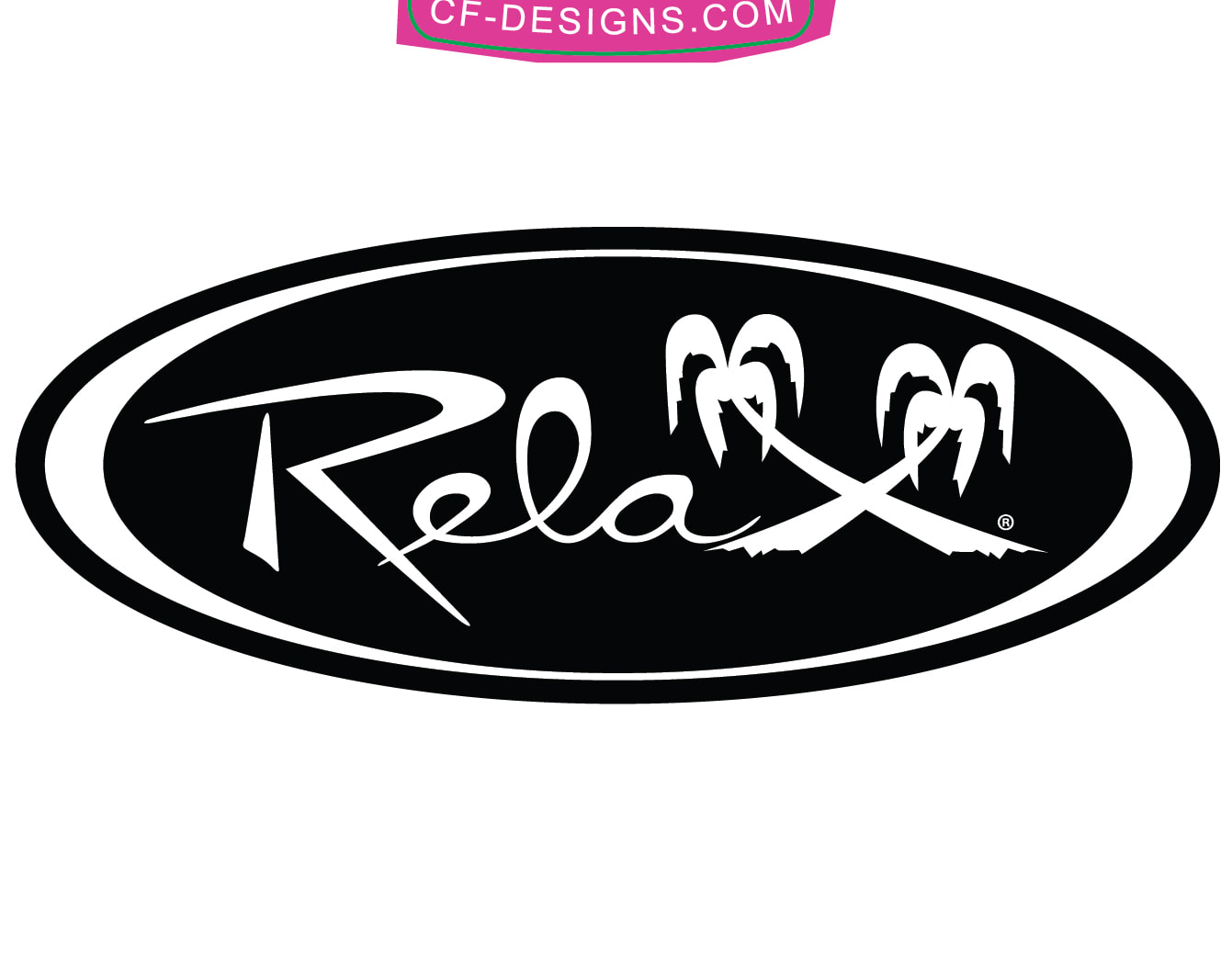 Relax Sticker